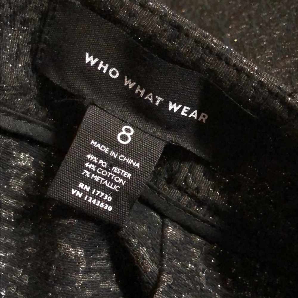 NWOT “Who What Wear” Textured Pencil Skirt - Picture 8 of 8